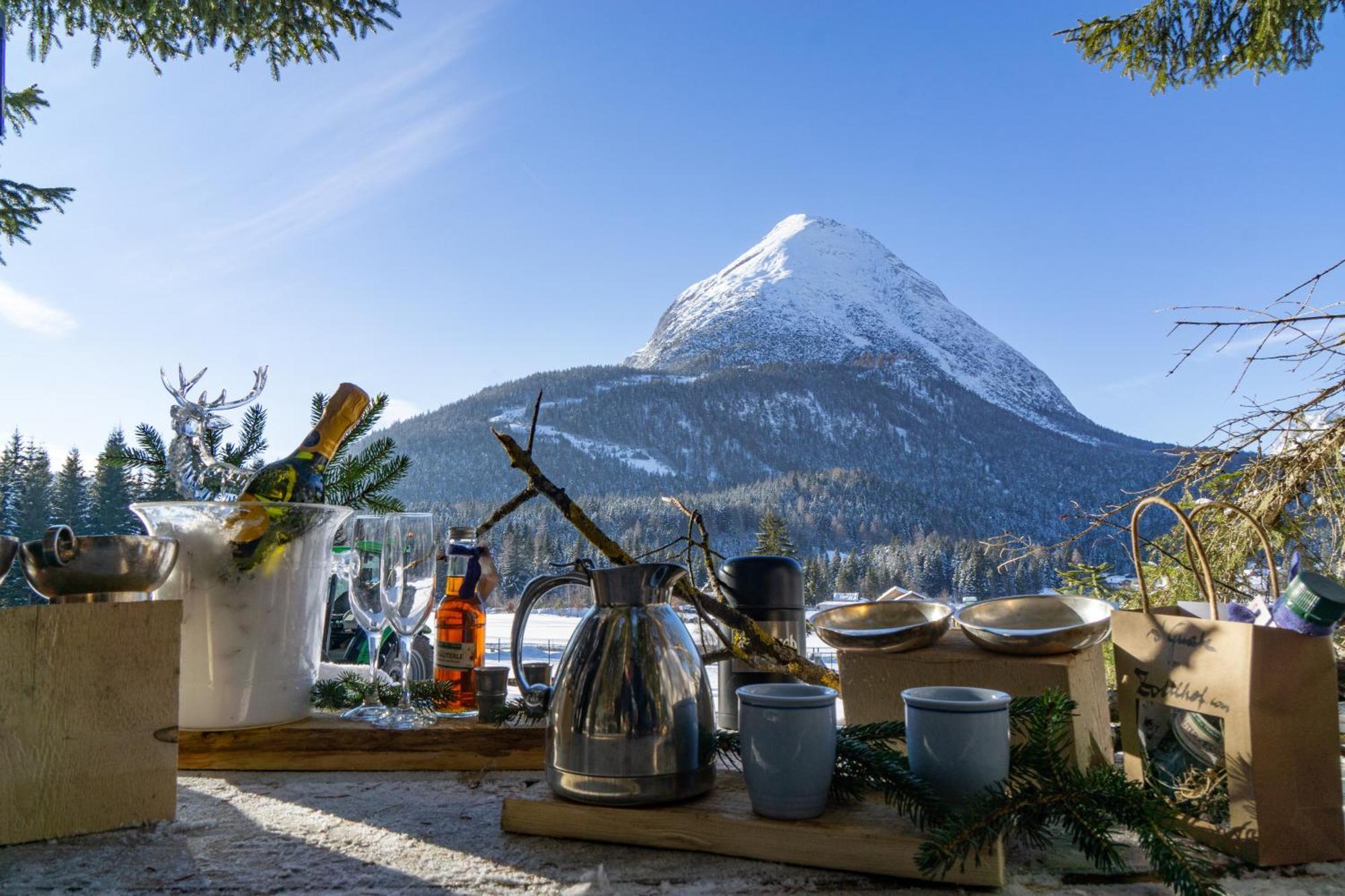 Alpineas Apartman Leutasch Kültér fotó